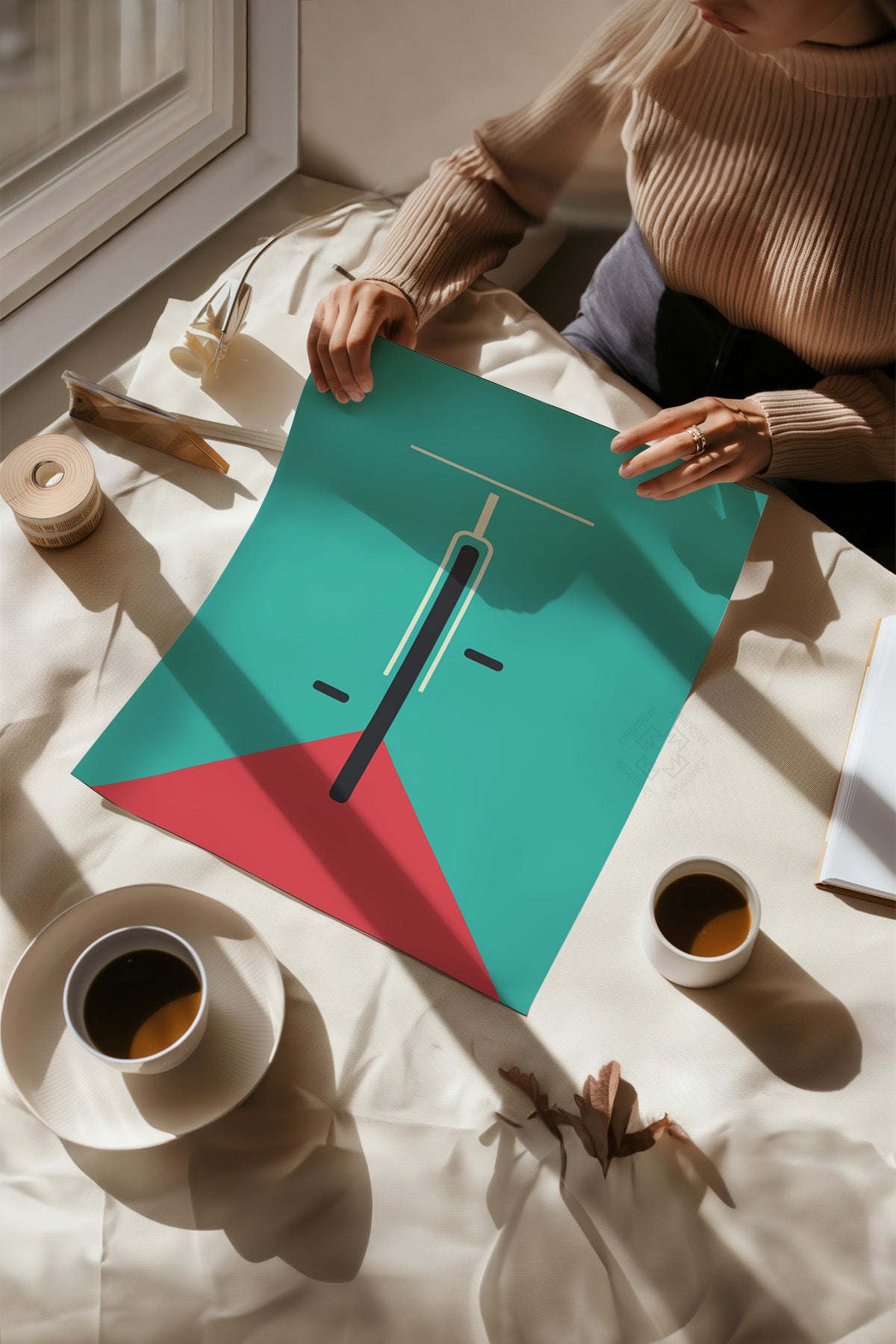 Bauhaus Serisi Poster, Duvar Dekoru No:59
