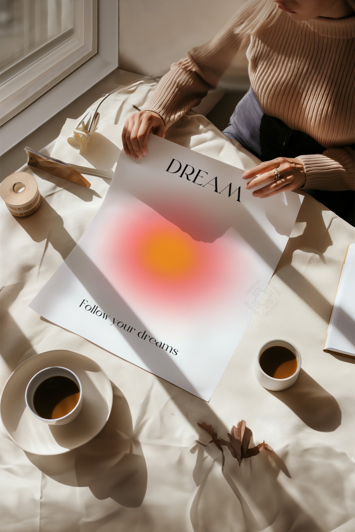 Aura Serisi Poster Seti, Duvar Dekoru No:153