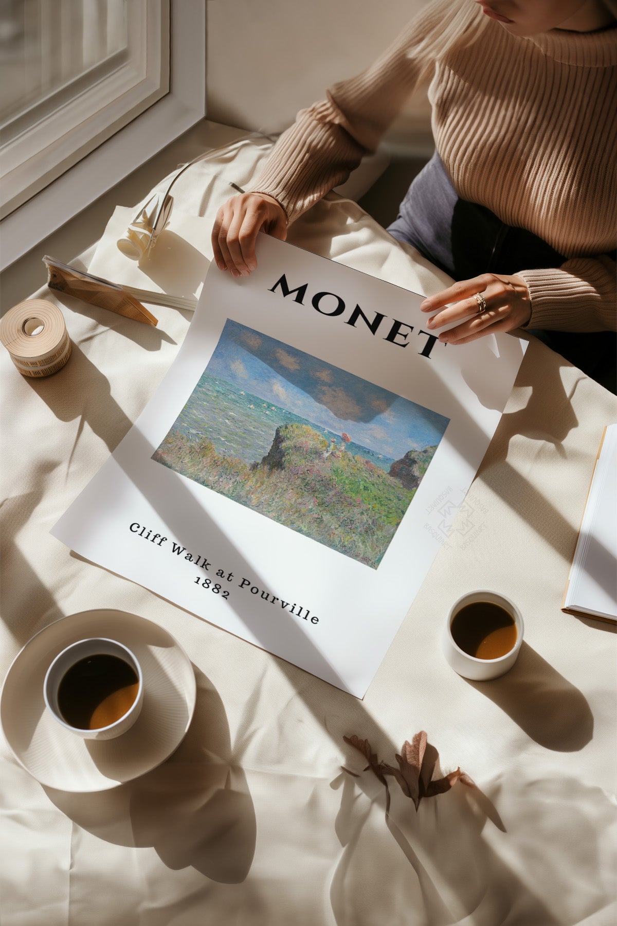 Claude Monet Serisi Poster, Duvar Dekoru No:5