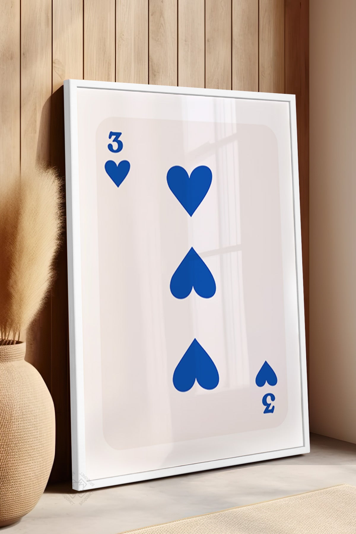 Lucky You Serisi Beyaz Çerçeveli Poster, Tablo Duvar Dekoru No:36