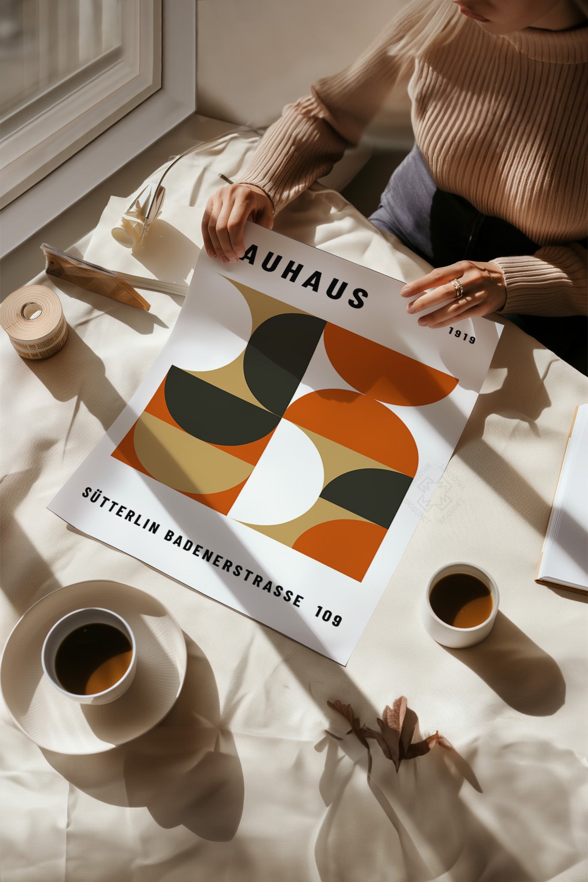 Bauhaus Serisi Poster, Duvar Dekoru No:90